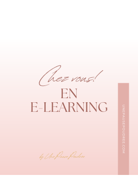 Formation e-learning rehaussement de cils avec teinture et soin