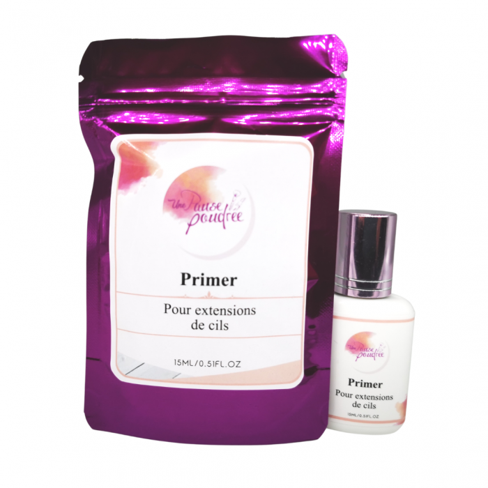 Primer une pause poudree dégraisse les cils