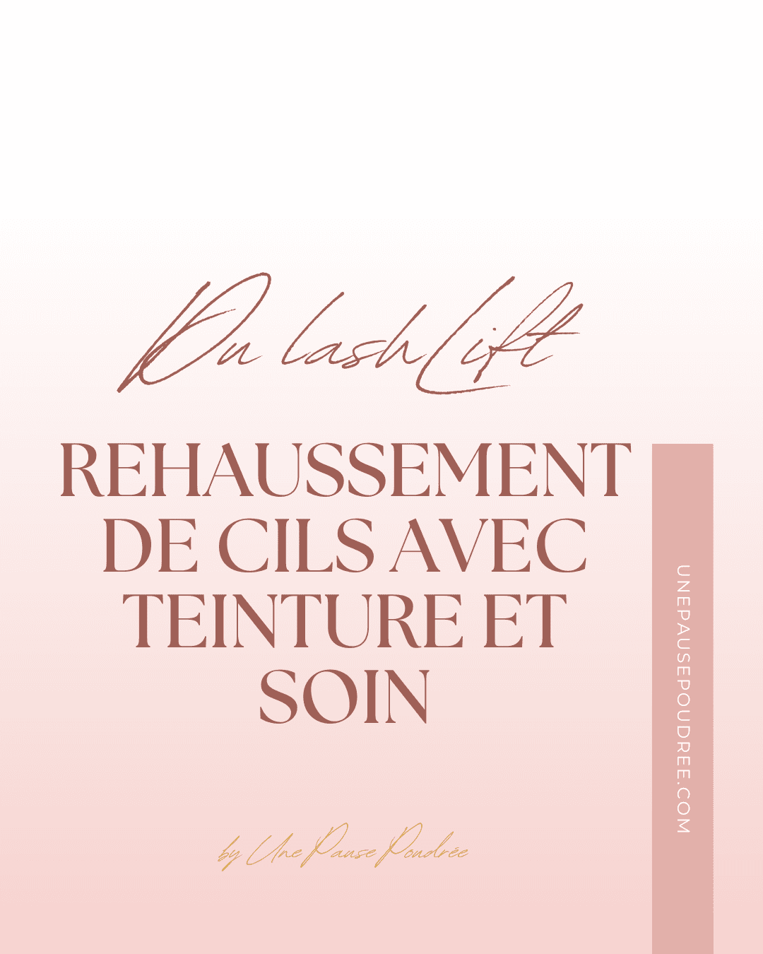 Formation e-learning rehaussement de cils avec teinture et soin