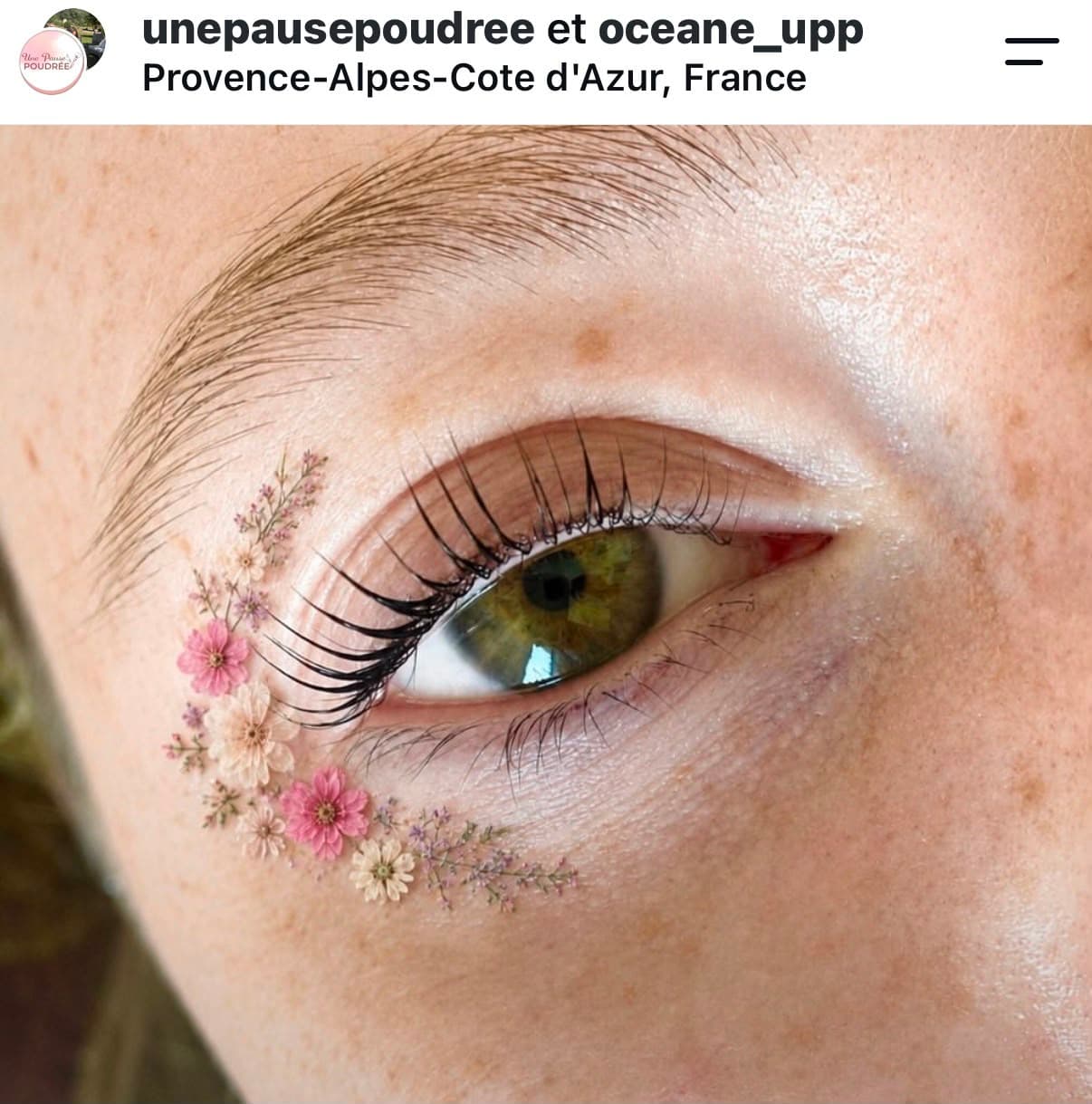 une pause poudrée — l'art de sublimer le regard