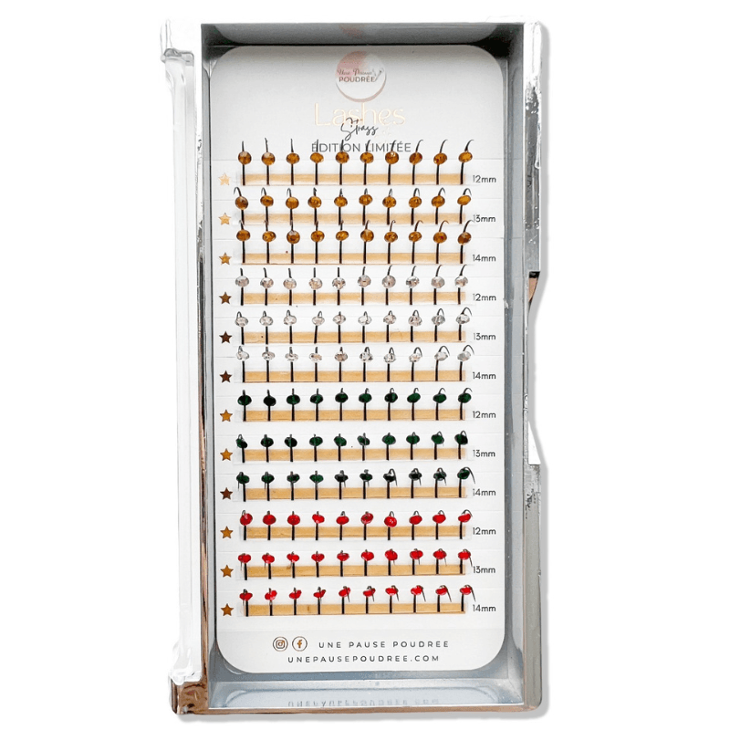 ❄ GAMME DE NOEL EDITION LIMITEE CILS STRASS 0.15 C ❄