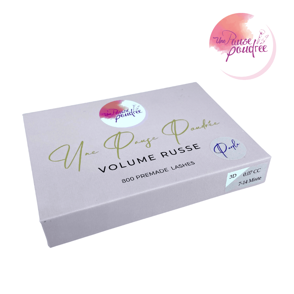 Vracs couleur rose ou mauve 3D 0.07 cc préfaits, bouquets en vrac 7-14 mixt